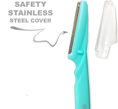 Tinkle Eyebrow & Facial Razor with Safety Cover (3-Pack)