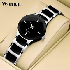 Classic Stainless Steel Analog Watch for Men & Women