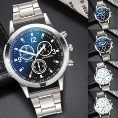 Men's 4-Piece Watch & Jewelry Style Set