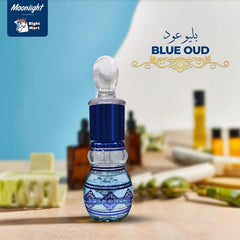 Blue Oud Attar Perfume Oil | Long-Lasting Unisex Fragrance