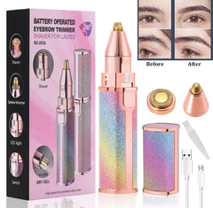 Painless 2-in-1 Facial & Eyebrow Hair Remover (Rechargeable)