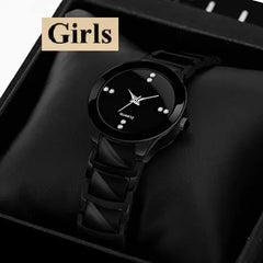 Classic Stainless Steel Analog Watch for Men & Women